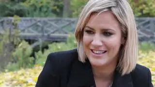Caroline Flack praising Olly Murs
