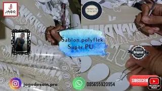 Kaos Custom Sablon Polyflek super PU & DTF- untuk channel Cangkruk Project, Bondowoso