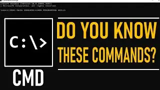 Command Prompt Tutorials - Useful Commands 👍👍👍