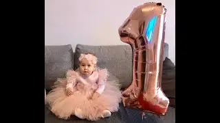 Viktoria first birthday