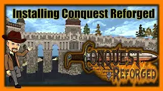 How to install conquest reforged mod manually.