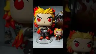 The New 10 inch Demon Slayer #funkopop of #rengoku looks absolutely amazing #demonslayer #hashira