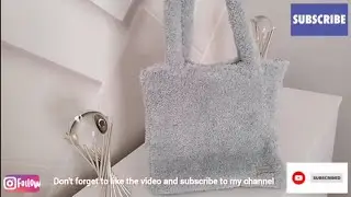 BEN YAPAMAM DEMEYİN ✨ En kolayından kürk çanta yapımı