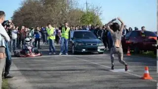 Honda civic vs картинг 402 метра