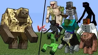 Mutant Husk vs Mutant Mobs in Minecraft (Bedrock Edition) Minecraft Mob Battle