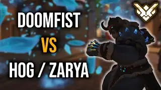 Doomfist VS Hog / Zarya - Road To GM