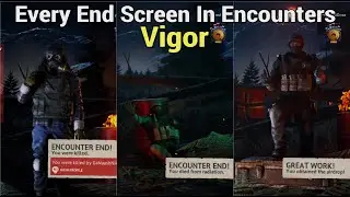 Every End Screen In Encounters In Vigor