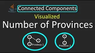 LeetCode - 547. Number of Provinces | Connected Components | Java
