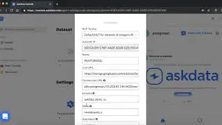 Askdata - Video Tutorial - PostgreSQL dataset