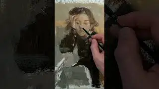 Painting the same painting.