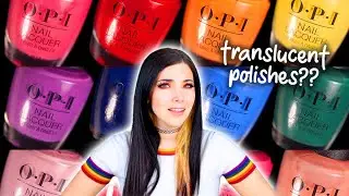 OPI Make 'Em Jelly Summer 2025 Nail Polish Collection Swatch & Review || KELLI MARISSA