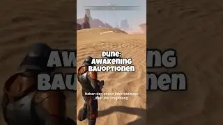 Dune Awakening Bauoptionen 😍​​ I #shorts #duneawakening #gamingshorts