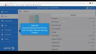 Xerox® VersaLink® Configuring the Scan To App