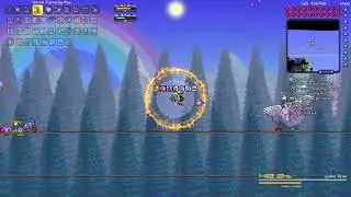 Terraria Calamity mod No-hit Queen Slime (Master/Death mode)