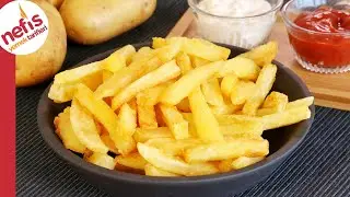 Az Bilinen Yöntemle Çıtır Çıtır Patates Kızartması 🍟😋