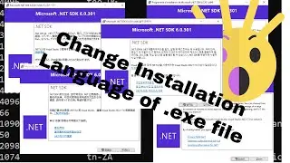 Change Installation Language of .exe file