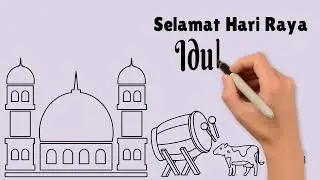 VIdeo Selamat Hari Raya Idul Adha 1444 H / 2023 M | Story WA 30 Detik Animasi Tulisan Tangan