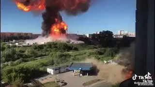 Новосибирск взрыв газовой заправки на ГБШ 15.06.21
