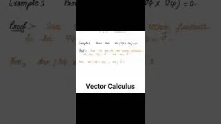 #vectorcalculus