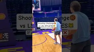 LSU Sports Basketball Shooting Challenge!!