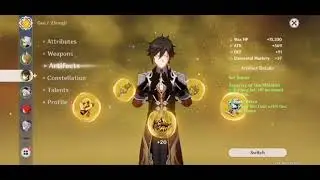 [Genshin Impact] 3.4 Spiral Abyss Characters Build