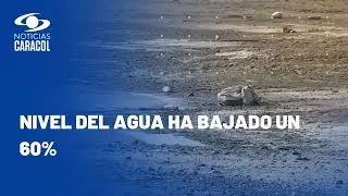 Así se ve la represa de Guatapé, corazón del turismo en Antioquia: hay graves efectos por la sequía