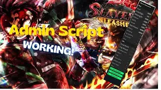 Roblox Script | Slayers Unleashed v0.9 | Admin Script | GUI Stats, LvL, Changer and more! | WORKING