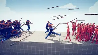Dynasty Team vs Every Unit - Totally Accurate Battle Simulator TABS