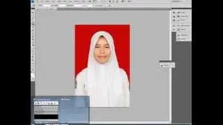 tutorial cara mudah ganti baground pas foto photoshop cs4