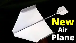 How To Fold The New World Record Paper Airplane ||  plane King in the world.