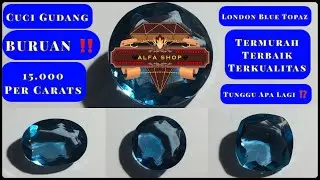 🔴Buruan CUCI GUDANG‼️ - Natural Blue Topaz London Blue #topaz