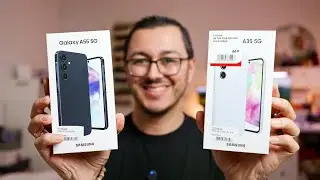 Samsung A55 vs Samsung A35: Unboxing & First Impressions