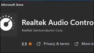 Realtek audio console îmi dă bătăi de cap pe windows11.