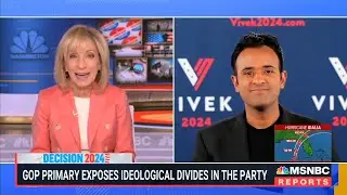Vivek Ramaswamy on MSNBC with Andrea Mitchell 8.29.23