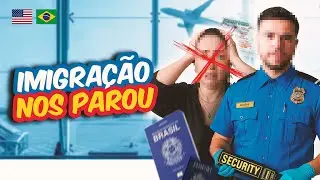 WE WERE STOPPED BY IMMIGRATION AT THE AIRPORT IN THE USA!