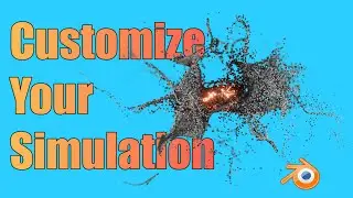 How to control your Particle Simulation in Geomentry Nodes / Simulation Nodes Blender 4.0