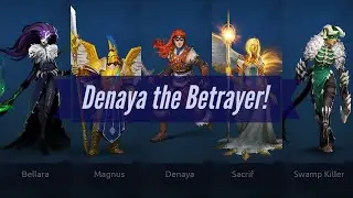 Age of Magic - Beating Golden Denaya (Denaya, Swamp Killer, Bellara, Magnus, Sacrif!)