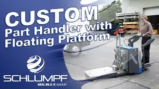 Custom Part Mover with Floating Platform and Auxiliary Lift