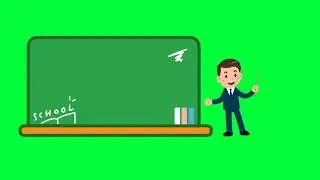 Green Screen Blackboard