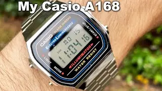 A168WA Illuminator. Yay! better light - Casio classics E06