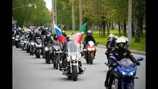 Торжественное открытие мотосезона 2024 в городе Нижнекамск.