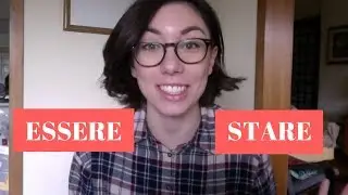 Essere & Stare: positioning objects and people in Italian