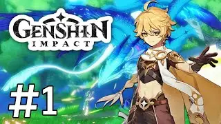 Genshin Impact - Gameplay Walkthrough Part 1 AR level 1-5 (No Commentary)