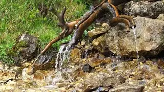 2 Hours of Water Flowing White Noise Sound - Quick Relaxing Sleeping Studying