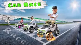 Driving rc car on most difficult track looser will get punishment