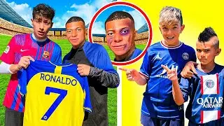 Los NIÑOS PEGAN al NIÑO MBAPPÉ por ser FAN de CRISTIANO…
