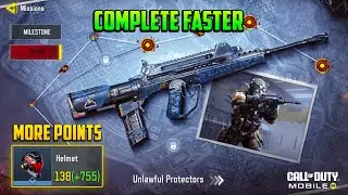 How to Complete Unlawful Protectors Event Faster CODM - Season 8 New Theme Event COD Mobile