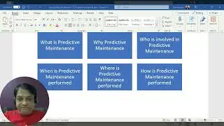 IBM Maximo - 5W and 1 H in Predictive Maintenance