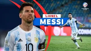 TODOS LOS GOLES DE LIONEL MESSI EN CONMEBOL COPA AMÉRICA™
