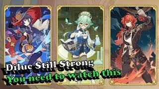 Is Diluc This Strong ? with Mona and Sucrose Deck | TCG Genshin Impact